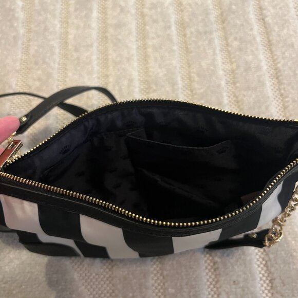Juicy Couture Malibu Nylon Striped Crossbody Bag w/ Gold Hardware - Picture 7 of 7